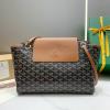 GY6685KT-BX　ゴヤール GOYARD 2019年最新入荷 ROUETTE ルエット トートバッグ ハンドバッグ レディースかばん コーティングキャンバス レザー 
