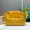 GY6685YL-BX　ゴヤール GOYARD 2019年最新入荷 ROUETTE ルエット トートバッグ ハンドバッグ レディースかばん コーティングキャンバス レザー 