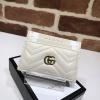 GG443127PBS-057　グッチ GUCCI 2025年新作 ダブルG カードケース 名刺れ レザー