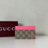 GG768248BXF-057　グッチ GUCCI 2025年新作 GG ディテール付き カードケース 名刺れ