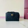 GG790131PBK-057　グッチ GUCCI 2025年新作 二つ折り短財布 カード入れ 小銭入れ コインケース