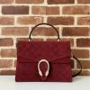 GG813399RRD-057　グッチ GUCCI 2025年新作 ディオニュソス スモール ハンドバッグ 2way ショルダーバッグ スエード レディース