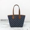 GG820496NSL-057　グッチ GUCCI 2025年新作 トーティッシマ スモール トートバッグ ハンドバッグ デニム レディース