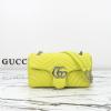 GG837267PNY-057　グッチ GUCCI 2025年新作 GGマーモント ミディアム ショルダーバッグ フラップバッグ レディース
