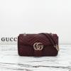 GG837267PJH-057　グッチ GUCCI 2025年新作 GGマーモント ミディアム ショルダーバッグ フラップバッグ レディース