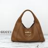 GG837466PZS-057　グッチ GUCCI 2025年新作 ソフトビット マキシ ショルダーバッグ ハンドバッグ レザー
