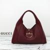 GG837466PJH-057　グッチ GUCCI 2025年新作 ソフトビット マキシ ショルダーバッグ ハンドバッグ レザー