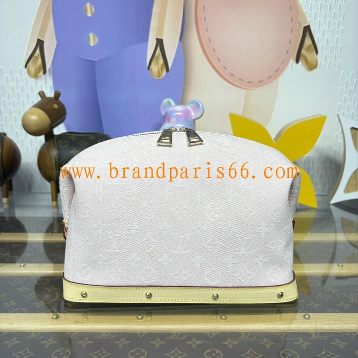 M13750F-057　ルイヴィトン LOUISVUITTON 2025年新作 バニティ 手持ちかばん 化粧箱 トラベル アクセサリー レディース オーガニックコットン