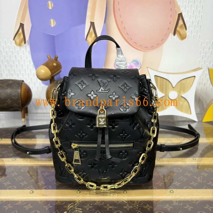 M13357-057　ルイヴィトン LOUISVUITTON 2025年新作 クッサン バックパック PM レディース リュックサック リュック ラムレザー