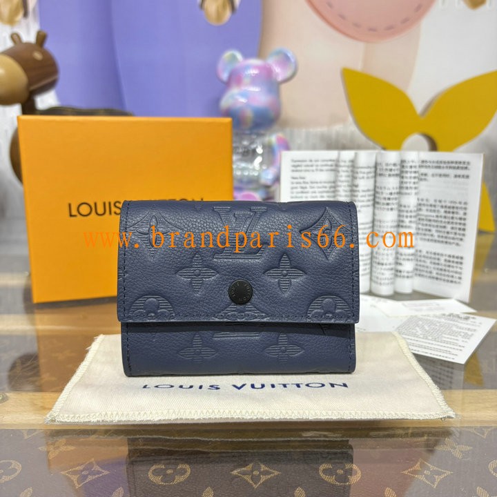 M14793-057　ルイヴィトン LOUISVUITTON 2025年新作 ヴィクター ウォレット 三つ折り財布 小銭入れ モノグラム シャドウ レザー