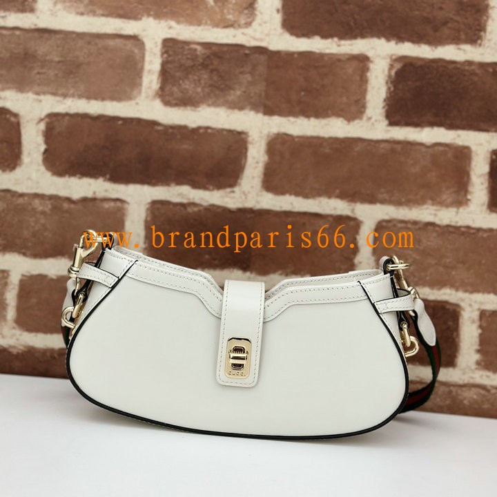 GG786015PBS-057　グッチ GUCCI 2025年新作 ムーン サイド ホーボーバッグ ポーチ ハンドバッグ レザー レディース
