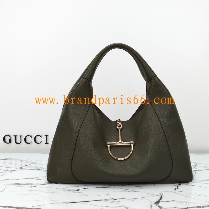 GG837466PJG-057　グッチ GUCCI 2025年新作 ソフトビット マキシ ショルダーバッグ ハンドバッグ レザー