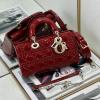 CD0540QJRD-99　クリスチャンディオール CHRISTIAN DIOR 2025年新作 レディ D-ジョイ トートバッグ 2way ショルダーバッグ レディース