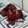 CD0910QJRD-99　クリスチャンディオール CHRISTIAN DIOR 2025年新作 レディ D-ジョイ マイクロ トートバッグ 2way ショルダーバッグ レディース