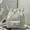 CD3372BS-99　クリスチャンディオール CHRISTIAN DIOR 2025年新作 カロ バケットバッグ スモール トートバッグ ショルダーバッグ レディース