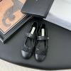 CHJ25004WQBK-99　シャネル CHANEL 2025年新作 ココマーク リボンフラット パンプス レディース バレエシューズ フラットシューズ 