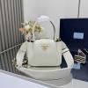 PD1BA362BS-99　プラダ PRADA 2025年新作 フルー ヴィッテロダイノソフトレザー ミニハンドバッグ ショルダーバッグ