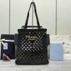 PD1BG493BK-99　プラダ PRADA 2025年新作 クロシェ トートバッグ ショルダーバッグショッピングバッグ レディース