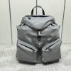 PD2VZ108HS-99　プラダ PRADA 2025年新作 Re-Nylon レザー バックパック メンズ リュックサック ディパックバッグ