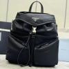 PD2VZ111BK-99　プラダ PRADA 2025年新作 Re-Nylon レザー バックパック メンズ リュックサック ディパックバッグ
