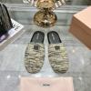 MMJ25001-26　ミュウミュウ MIUMIU 2025年新作 スリッポンサンダル ムートン プラットフォームミュール レディース シューズ レザー 