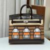 HBK20FZYBK-063　エルメス HERMES 2025年新作 バーキンバッグ 20 トップハンドルバッグ トートバッグ ハンドバッグ エプソン 