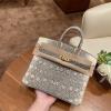 HBK25XPSJSW-063　エルメス HERMES 2025年新作 バーキンバッグ Sellier 25 トップハンドルバッグ トートバッグ ハンドバッグ リザード革