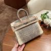 HBK25XPSYSW-063　エルメス HERMES 2025年新作 バーキンバッグ Sellier 25 トップハンドルバッグ トートバッグ ハンドバッグ リザード革