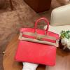HBK25XPQJZF-063　エルメス HERMES 2025年新作 バーキンバッグ Sellier 25 トップハンドルバッグ トートバッグ ハンドバッグ リザード革