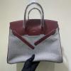 HBK35HYBPHJ-063　エルメス HERMES 2025年新作 シャドーバーキン 35 トップハンドルバッグ トートバッグ ハンドバッグ Barenia革