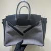 HBK35HYBPHK-063　エルメス HERMES 2025年新作 シャドーバーキン 35 トップハンドルバッグ トートバッグ ハンドバッグ Barenia革