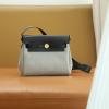 HER20BJBK-063　エルメス HERMES 2025年新作 エールバッグジップ20 ミニ ショルダーバッグ トワルアッシュ ヴァッシュパンター アルドワーズ エクリュ
