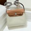 HER20BYBZ-063　エルメス HERMES 2025年新作 エールバッグジップ20 ミニ ショルダーバッグ トワルアッシュ ヴァッシュパンター