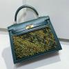 HKL25BKQHG-063　エルメス HERMES 2025新作 ケリー トップハンドルバッグ トートバッグ ハンドバッグ box革