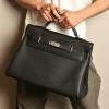 HKL42TGYBK-063　エルメス HERMES 2025新作 ケリー Maxi 42cm トップハンドルバッグ トートバッグ ハンドバッグ ブリーフケース togo皮