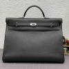 HKL50TGYBK-063　エルメス HERMES 2025新作 ケリー 50cm トップハンドルバッグ トートバッグ ハンドバッグ ブリーフケース togo皮