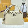 M11964-057　ルイヴィトン LOUISVUITTON 2025年新作 カプシーヌ BB ハンドバッグ ショルダーバッグ レザー