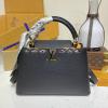 M12135-057　ルイヴィトン LOUISVUITTON 2025年新作 カプシーヌ BB ハンドバッグ ショルダーバッグ レザー