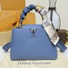 M58694L-057　ルイヴィトン LOUISVUITTON 2025年新作 カプシーヌ BB ハンドバッグ ショルダーバッグ レザー
