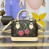M13416-057　ルイヴィトン LOUISVUITTON 2025年新作 LV TM ナノ アルマ ハンドバッグ トートバッグ ショルダーバッグ レディース モノグラム キャンバス