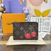 M13420-057　ルイヴィトン LOUISVUITTON 2025年新作 LV TM ポルトフォイユ リサ 二つ折り短財布 小銭入れ モノグラム キャンバス
