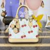 M14234-057　ルイヴィトン LOUISVUITTON 2025年新作 LV TM アルマ BB トートバッグ ハンドバッグ ショルダーバッグ レディース モノグラム チェリー キャンバス