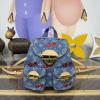 M13679-057　ルイヴィトン LOUISVUITTON 2025年新作 LV TM ヴェニス バックパック レディース リュックサック モノグラム チェリー デニム