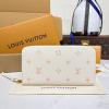 M13644-057　ルイヴィトン LOUISVUITTON 2025年新作 ジッピー ウォレット ファスナー長財布 小銭入れ カード入れ バイカラーエデン