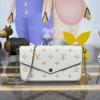 M14968-057　ルイヴィトン LOUISVUITTON 2025年新作 ポシェット フェリシー チェーンポーチ ショルダーバッグ バイカラーエデン