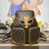 M14015-057　ルイヴィトン LOUISVUITTON 2025年新作 モンスリ カーゴ バックパック リュックサック メンズかばん 大容量 旅行かばん モノグラムキャンパス