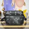 M14988-057　ルイヴィトン LOUISVUITTON 2025年新作 ナイル メッセンジャーバッグ ショルダーバッグ メンズ ダモフラージュ ブラック キャンバス
