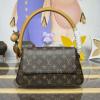 M51147-057　ルイヴィトン LOUISVUITTON 2025年新作 looping MM トートバッグ ホーボーバッグ ショルダーバッグ モノグラムキャンパス