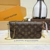 M81896-057　ルイヴィトン LOUISVUITTON 2025年新作 ポシェット フェリシー チェーン ウォレット ショルダーバッグ モノグラムキャンバス 