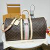 P01943-057　ルイヴィトン LOUISVUITTON 2025年新作 キーポル バンドリエール 55 モン モノグラム トートバッグ ボストンバッグ 旅行かばん モノグラム キャンバス